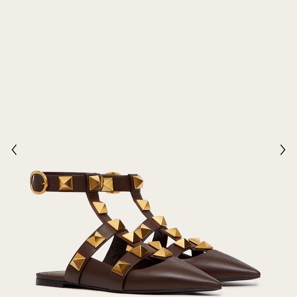 ROMAN STUD CALFSKIN BALLET - *open for reasonable negotiation* - Picture 6 of 8